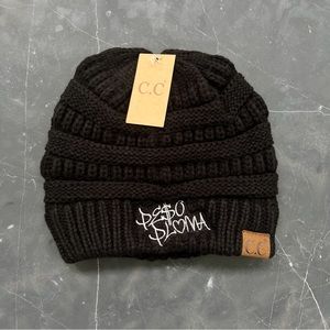 Peso Pluma Logo Classic Beanies, C.C Adult Beanies, Peso Pluma Fan Gift, Doble P